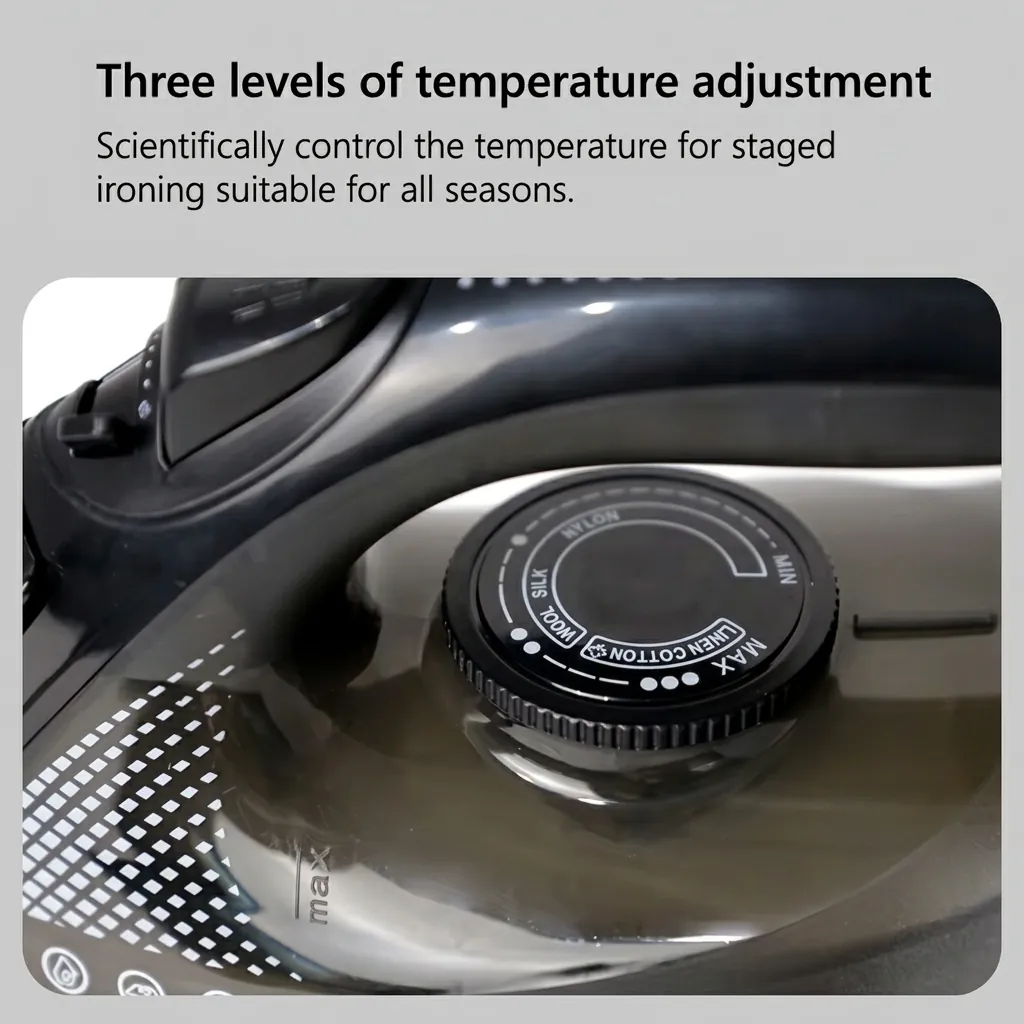 Ceramic Soleplate Steam Iron with Anti-Drip [1028] — IRN-1028 (image 4)