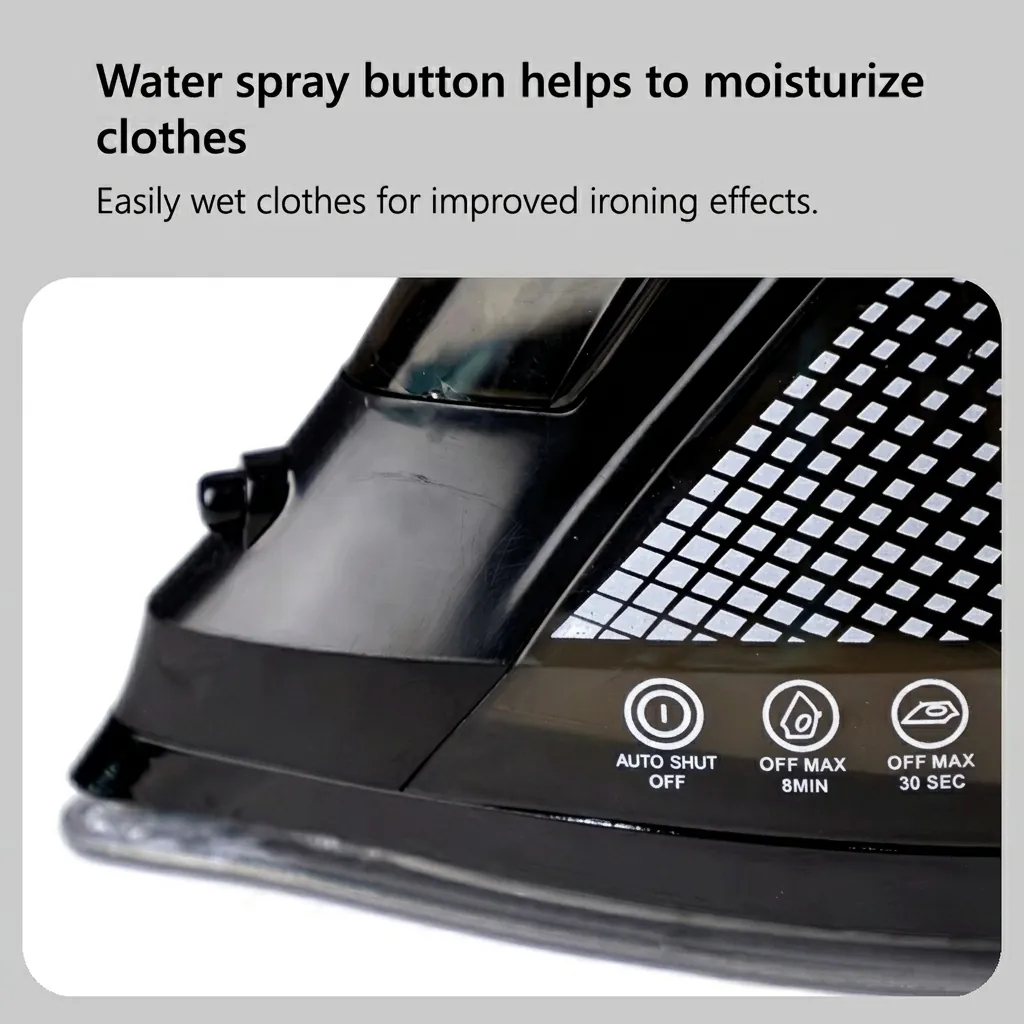 Ceramic Soleplate Steam Iron with Anti-Drip [1028] — IRN-1028 (image 5)