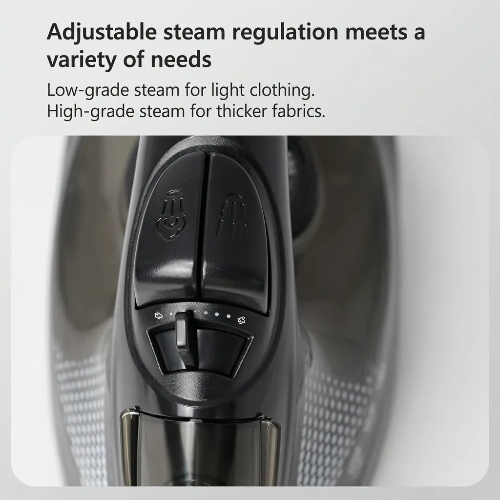 Ceramic Soleplate Steam Iron with Anti-Drip [1028] — IRN-1028 (image 6)