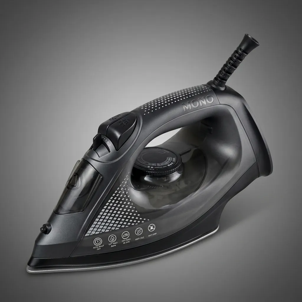 Ceramic Soleplate Steam Iron with Anti-Drip [1028] — IRN-1028 (image 1)