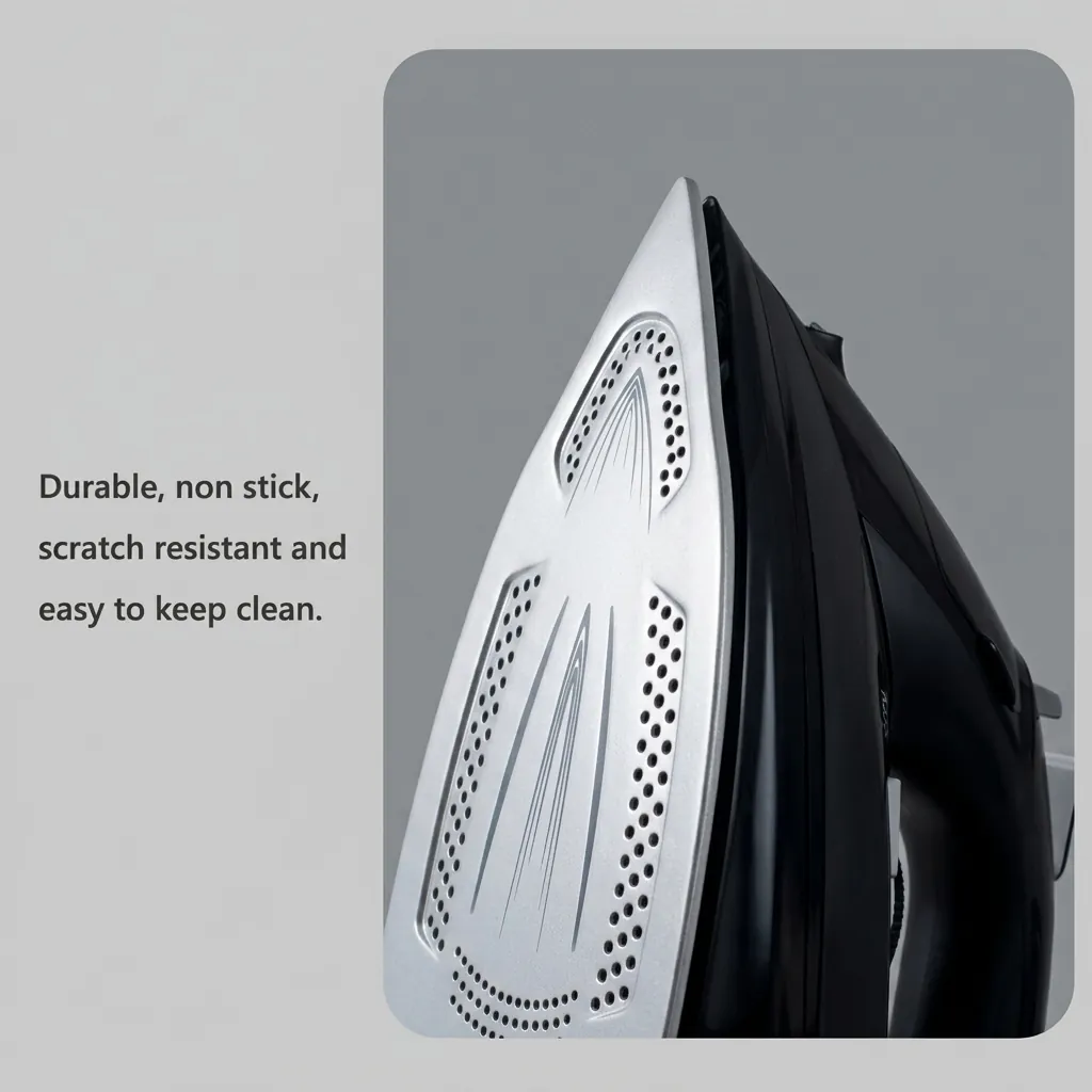 Ceramic Soleplate Steam Iron with Anti-Drip [1030] — IRN-1030 (image 10)