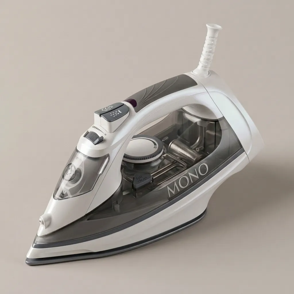 Ceramic Soleplate Steam Iron with Anti-Drip [1031] — IRN-1031 (image 1)