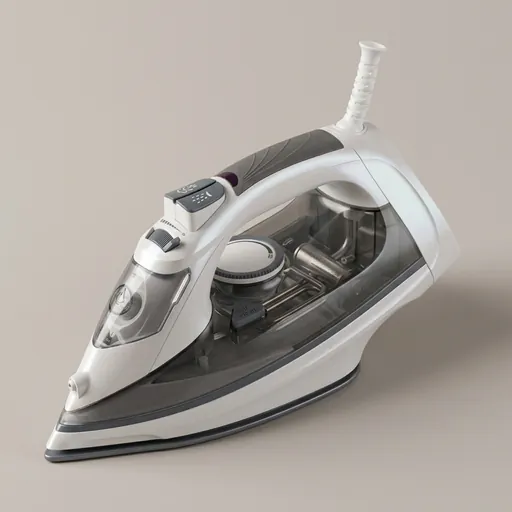 Ceramic Soleplate Steam Iron with Anti-Drip [1031] — IRN-1031