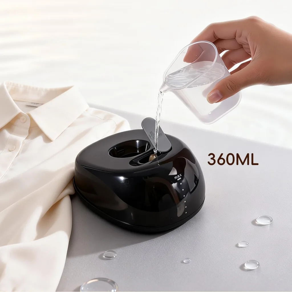 Handheld Garment Steamer 1500W with 360ml Tank — IRN-1036 (image 6)
