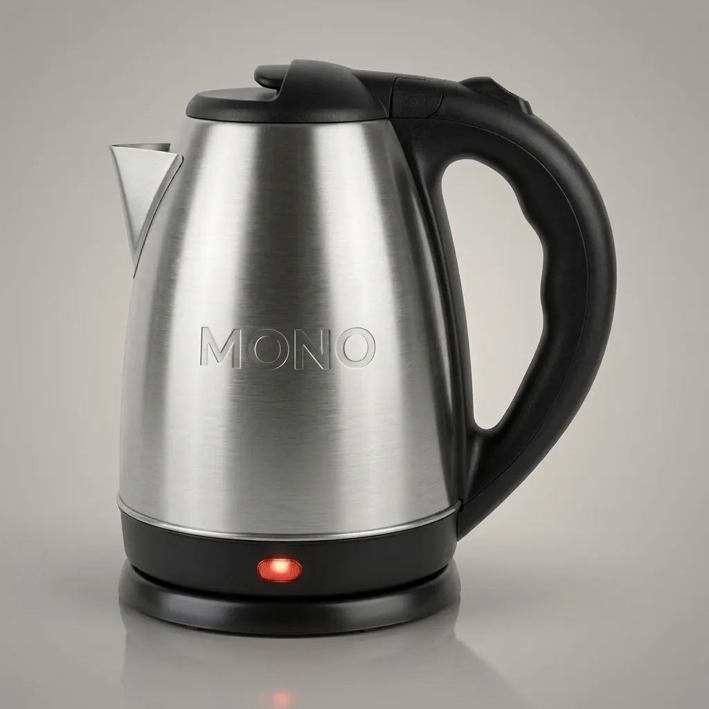 Electric Kettle 1.8ltr Matt Stainless Steel — KTL-1026 (image 1)