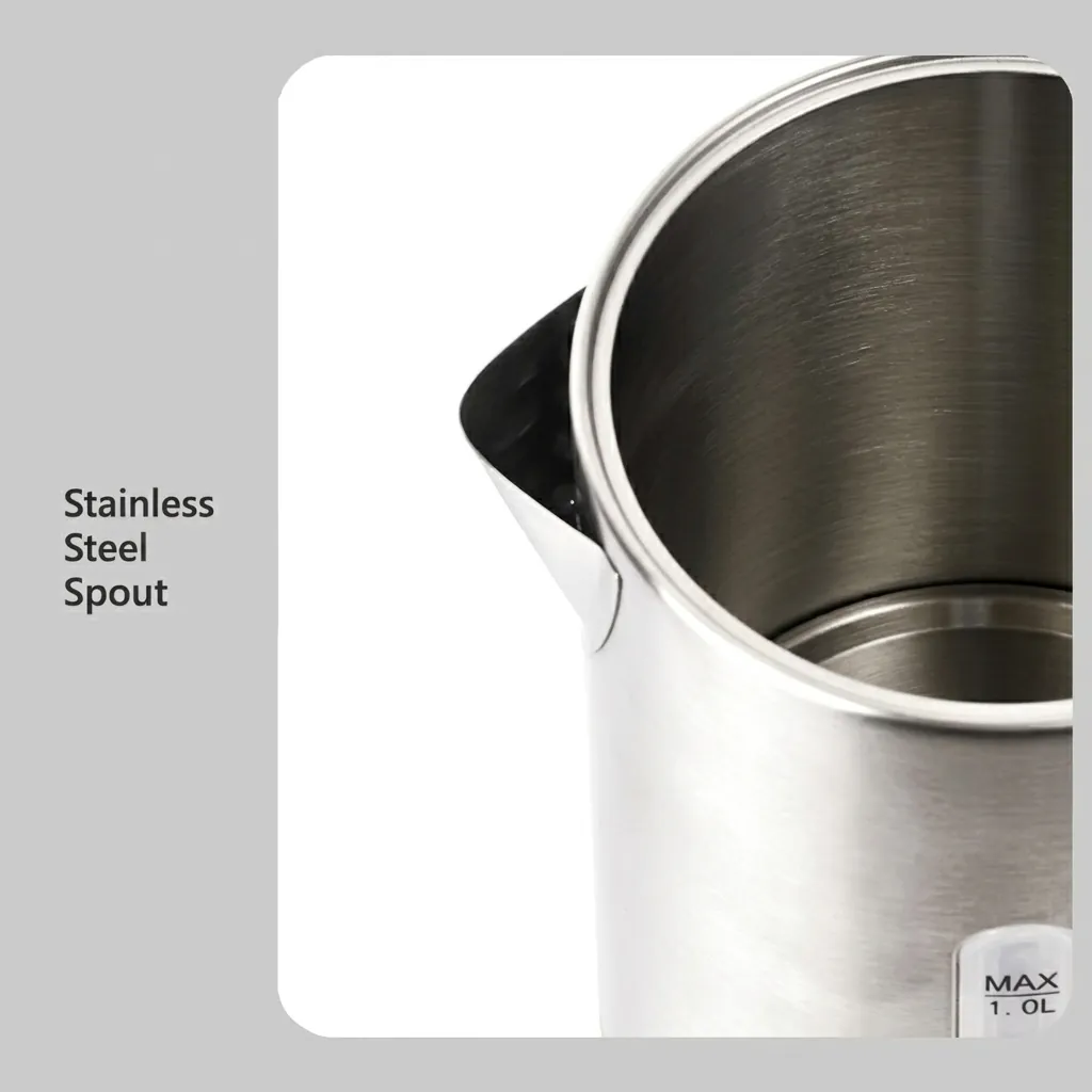 Datura Kettle 1.0ltr Stainless Steel — KTL-1030 (image 2)