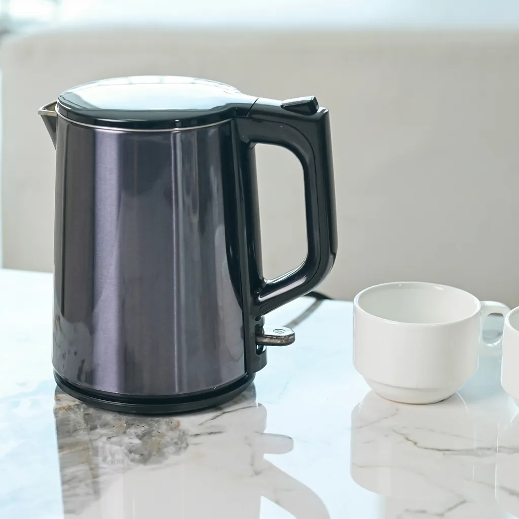 Stainless Steel Meteorite Kettle Shinning 0.8L with Auto Shut-Off — KTL-1035 (image 3)