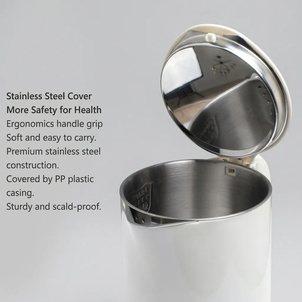 Stainless Steel Roselle Kettle 1.2L with PP Shell [1047] — KTL-1047 (image 3)