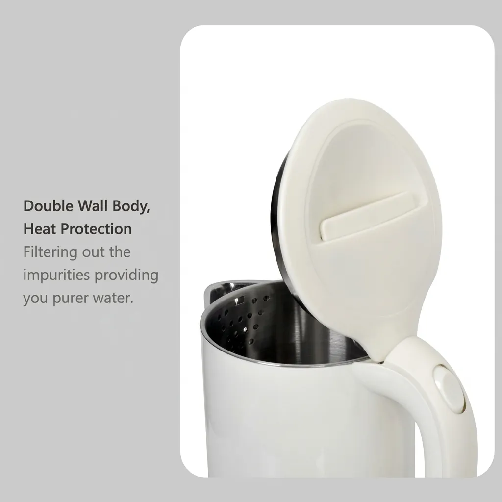 Stainless Steel Roselle Kettle 1.2L with PP Shell [1047] — KTL-1047 (image 5)
