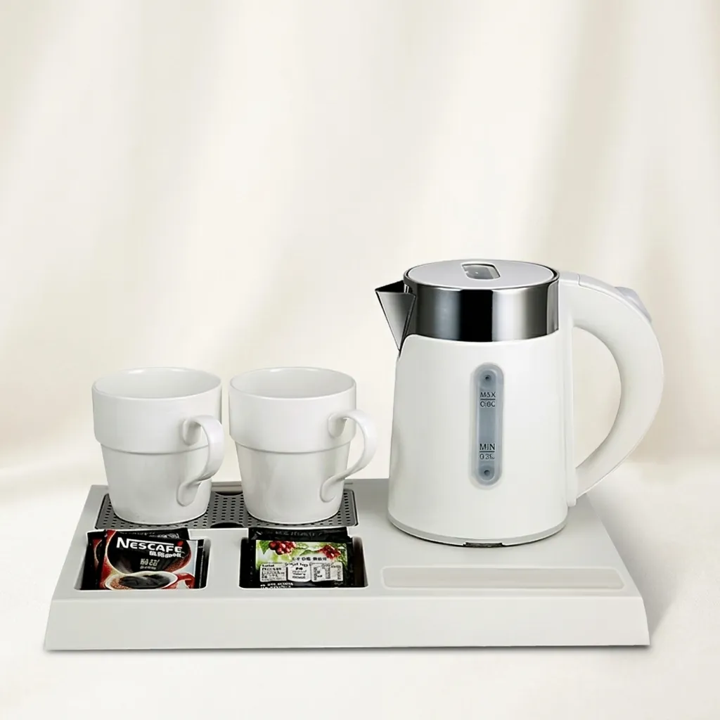 Stainless Steel Begonia Kettle 0.6L with Anti-Scald [1049] — KTL-1049 (image 7)