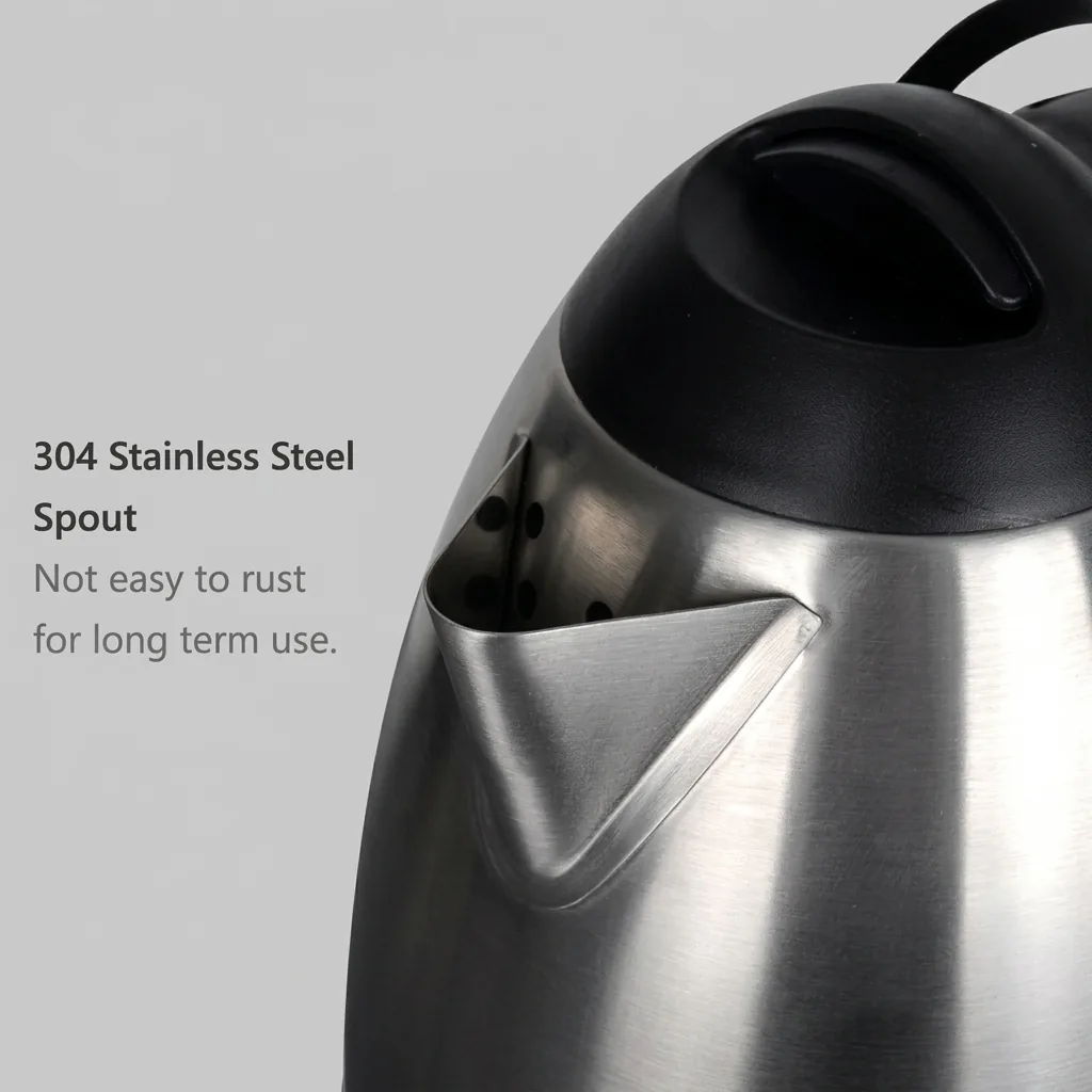 Corona Kettle 0.8ltr Stainless Steel — KTL-1050 (image 2)