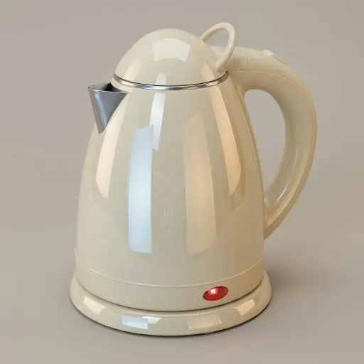 Stainless Steel Galaxy Kettle 0.8L with Auto Shut-Off [1052] — KTL-1052 — A 0.8L electric kettle in food-grade 304 stainless steel with a seamless, cool-touch double-wall structure. Rated 1000 to 1200W with auto shut-off and boil-dry protection, it boils fast and safely. A concealed element and 360-degree cordless base add convenience, in black, ivory or silver.