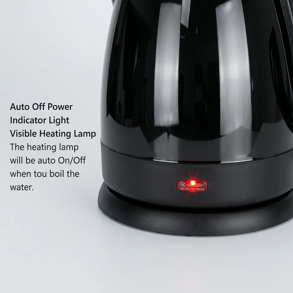 Stainless Steel Parallel Kettle 1.2L with Anti-Scald [1054] — KTL-1054 (image 3)