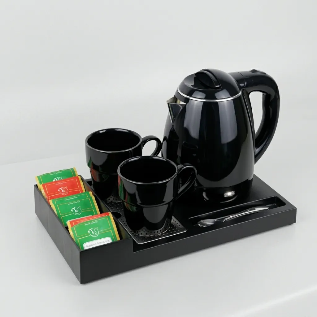 Stainless Steel Parallel Kettle 1.2L with Anti-Scald [1054] — KTL-1054 (image 10)