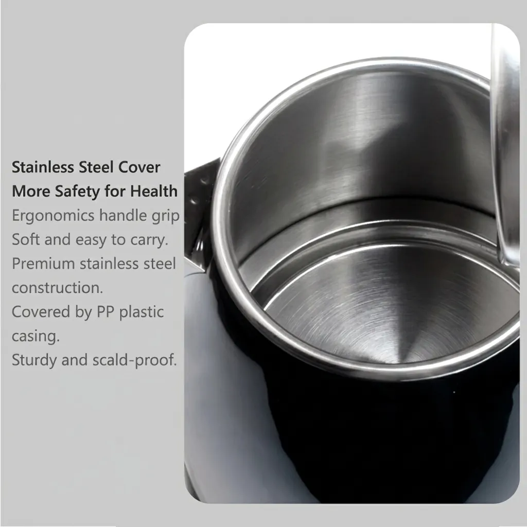 Stainless Steel Parallel Kettle 1.2L with Anti-Scald [1054] — KTL-1054 (image 14)