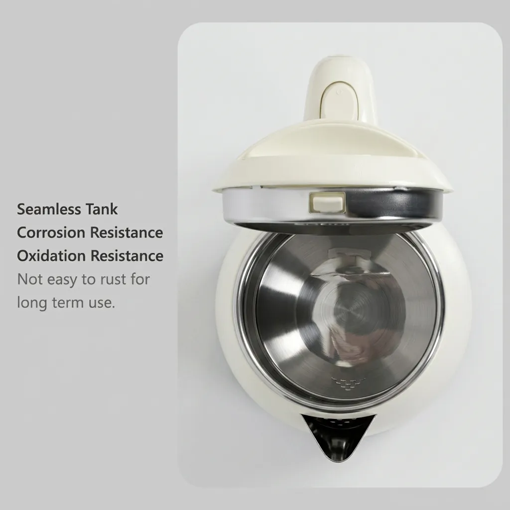 Stainless Steel Parallel Kettle 1.2L with Anti-Scald [1055] — KTL-1055 (image 4)