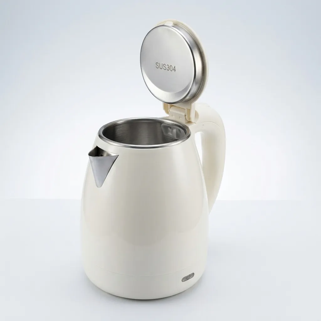Stainless Steel Parallel Kettle 1.2L with Anti-Scald [1055] — KTL-1055 (image 11)