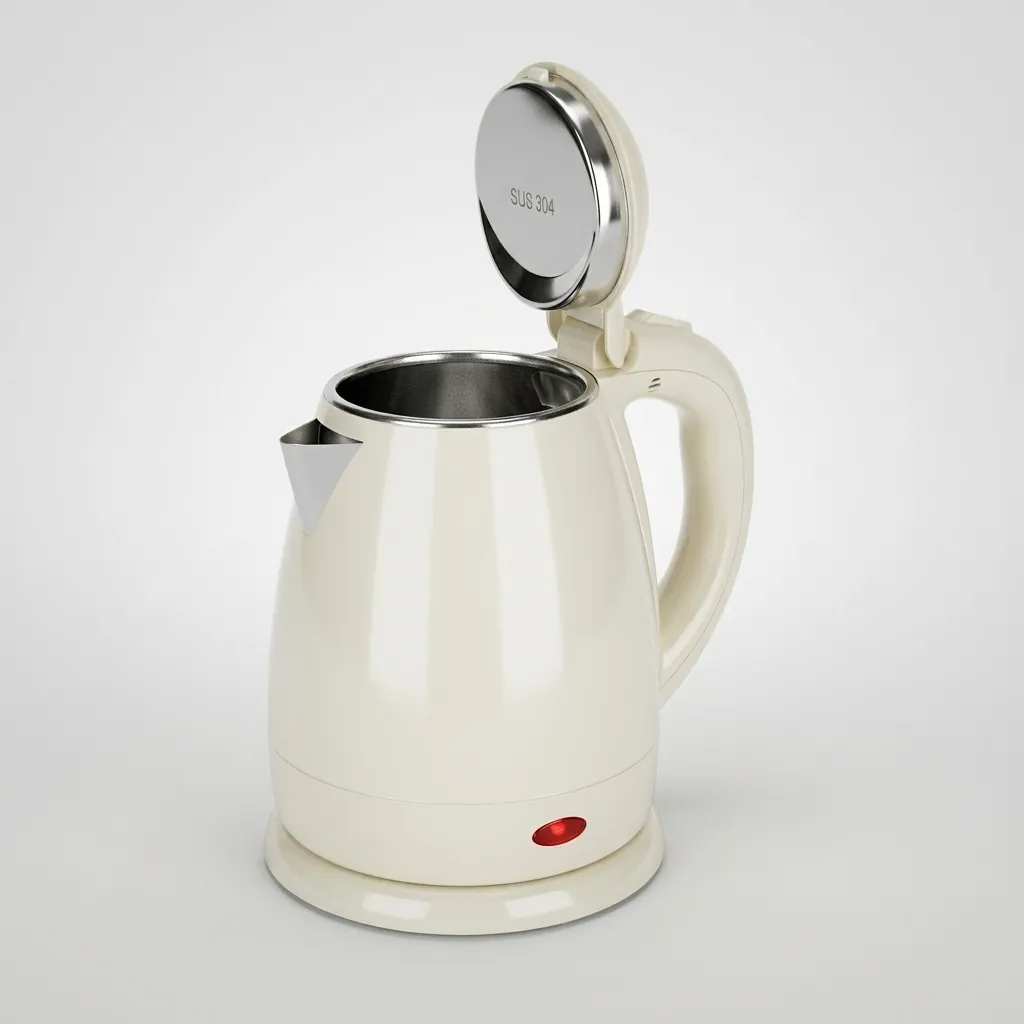 Stainless Steel Parallel Kettle 1.2L with Anti-Scald [1056] — KTL-1056 (image 9)