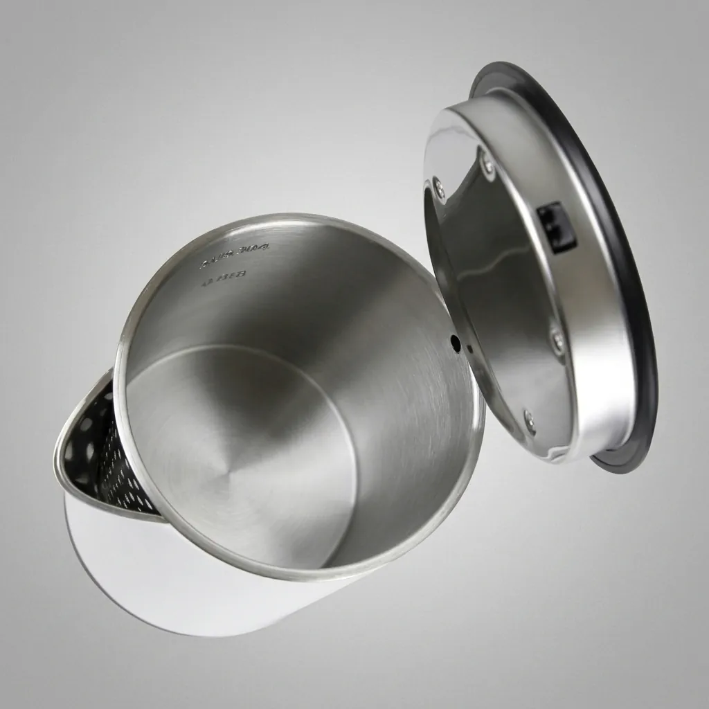 Stainless Steel Nova Kettle & 0.8L with Anti-Scald — KTL-1059 (image 3)