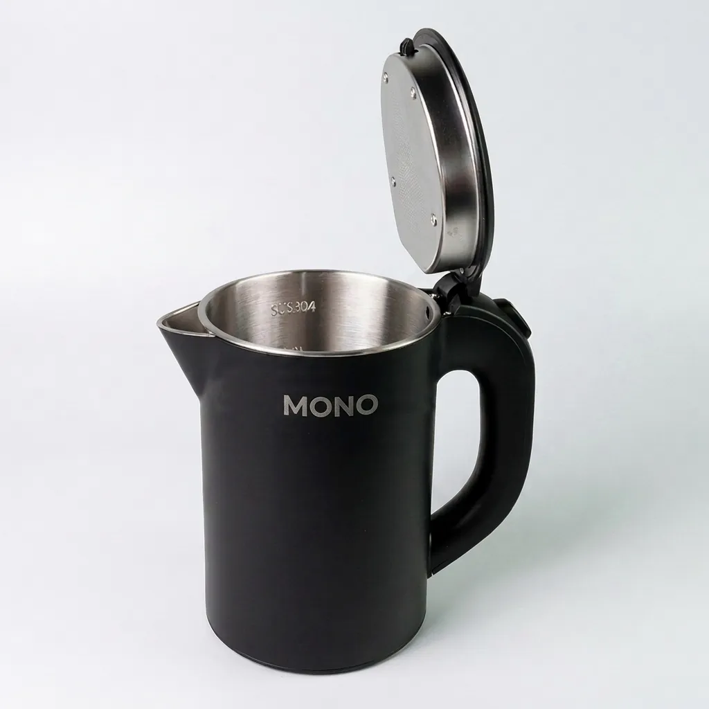 Stainless Steel Nova Kettle 0.8L with Anti-Scald [1060] — KTL-1060 (image 1)
