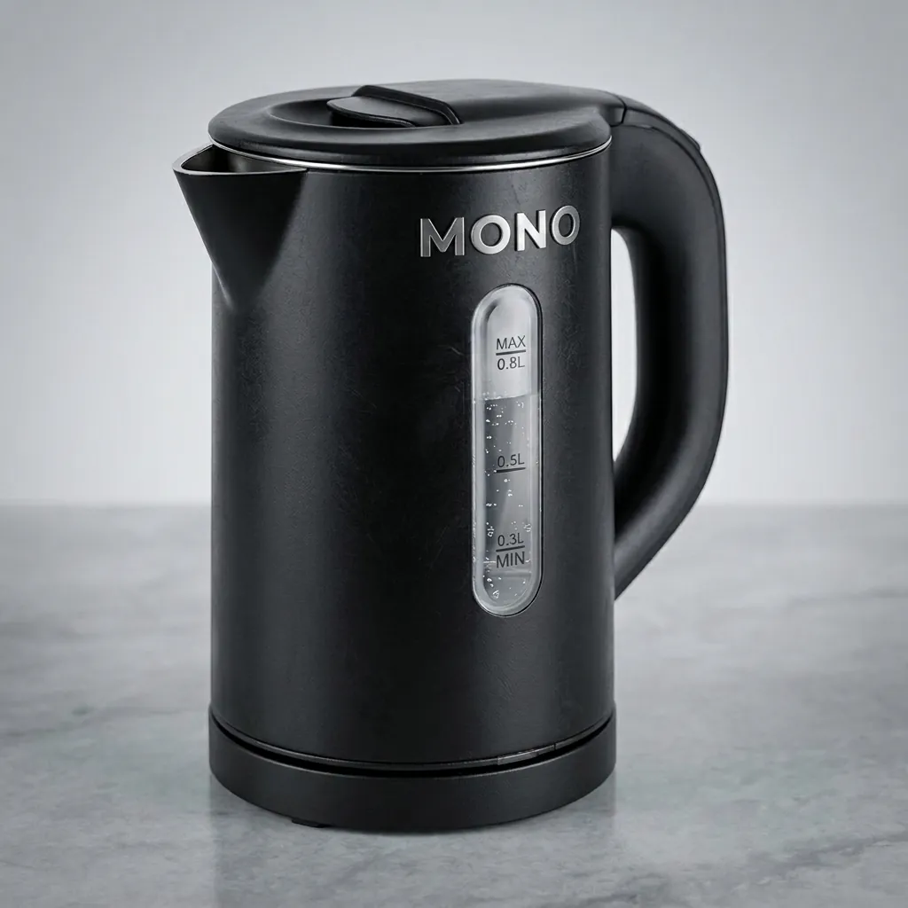 Stainless Steel Levoire Kettle 0.8L with Anti-Scald — KTL-1066 (image 1)