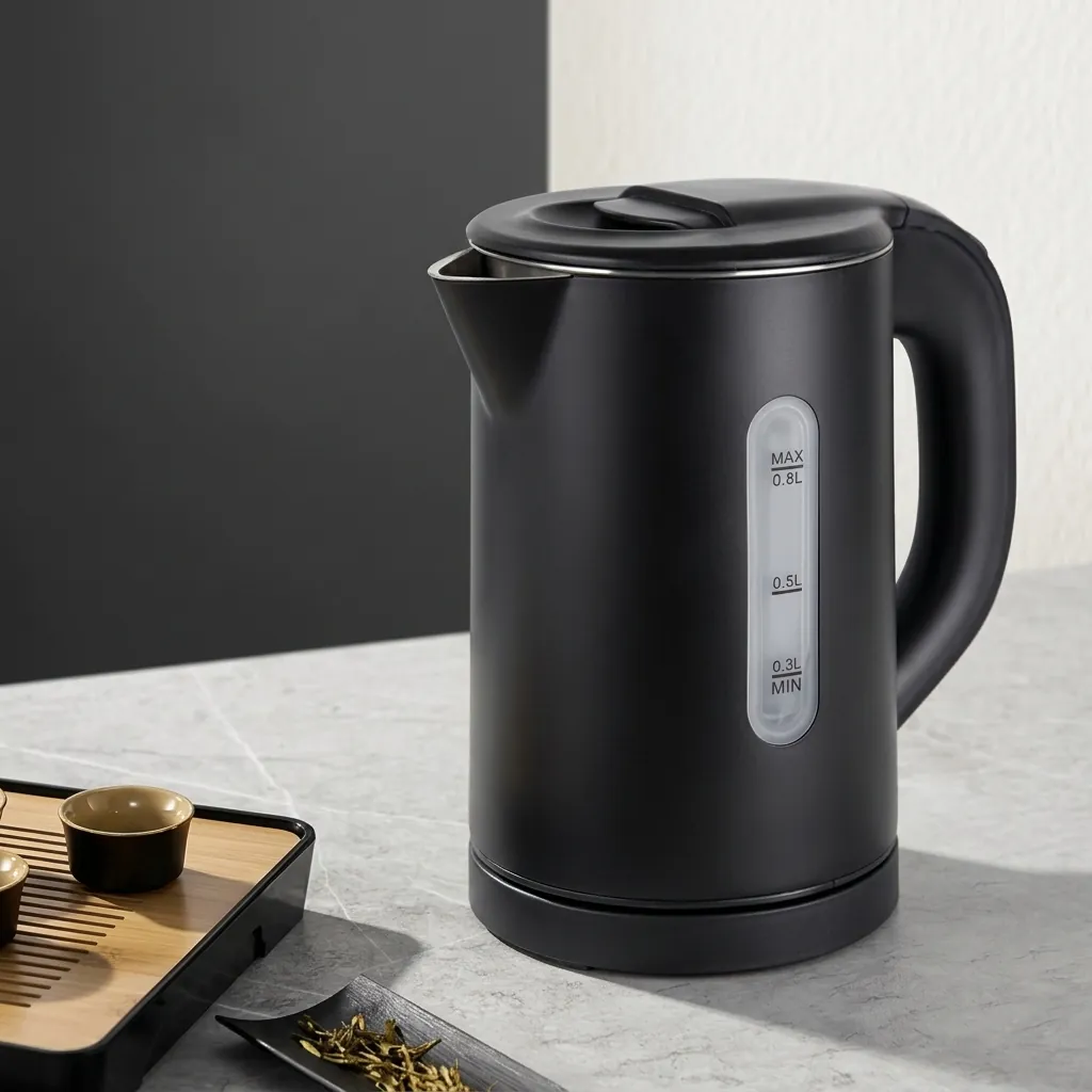 Stainless Steel Levoire Kettle 0.8L with Anti-Scald — KTL-1066 (image 5)