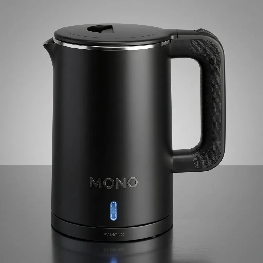 Stainless Steel Beaulieu Kettle 1.0L with PP Shell [1069] — KTL-1069 (image 1)