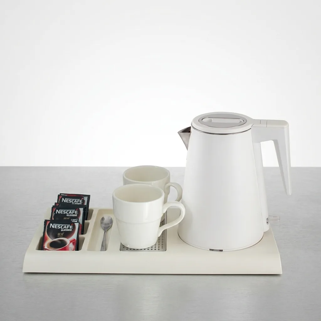 Stainless Steel Magnolia Kettle 0.8L with PP Shell [1071] — KTL-1071 (image 3)
