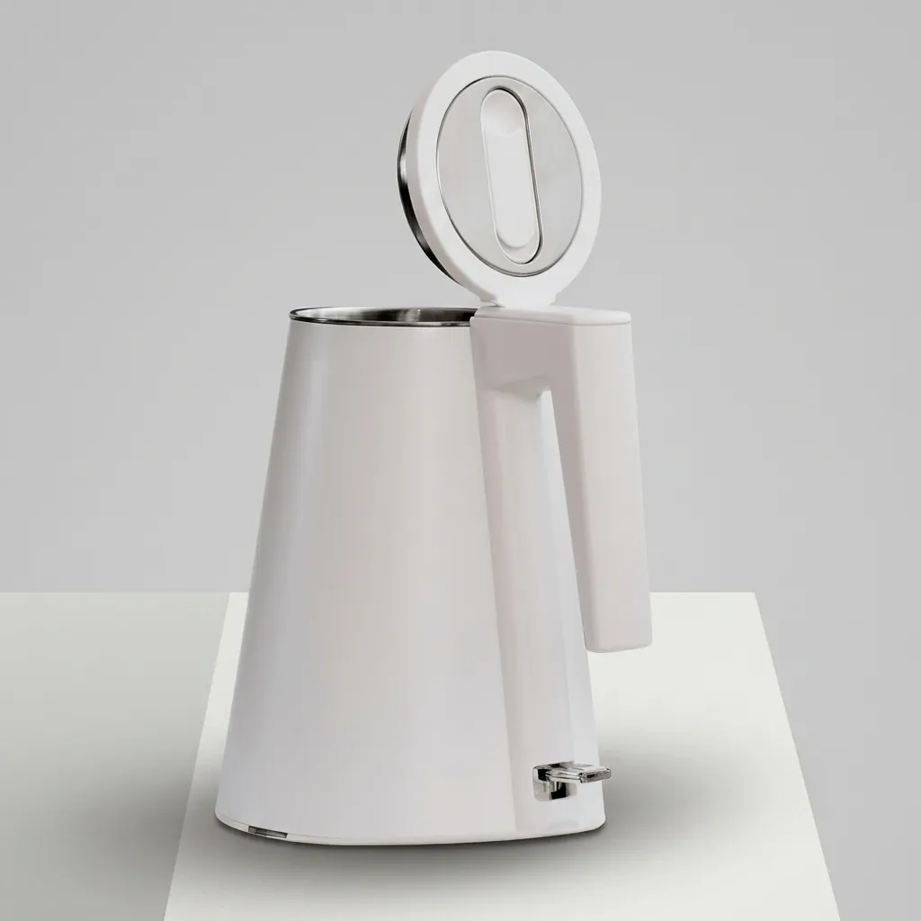 Stainless Steel Magnolia Kettle 0.8L with PP Shell [1071] — KTL-1071 (image 8)