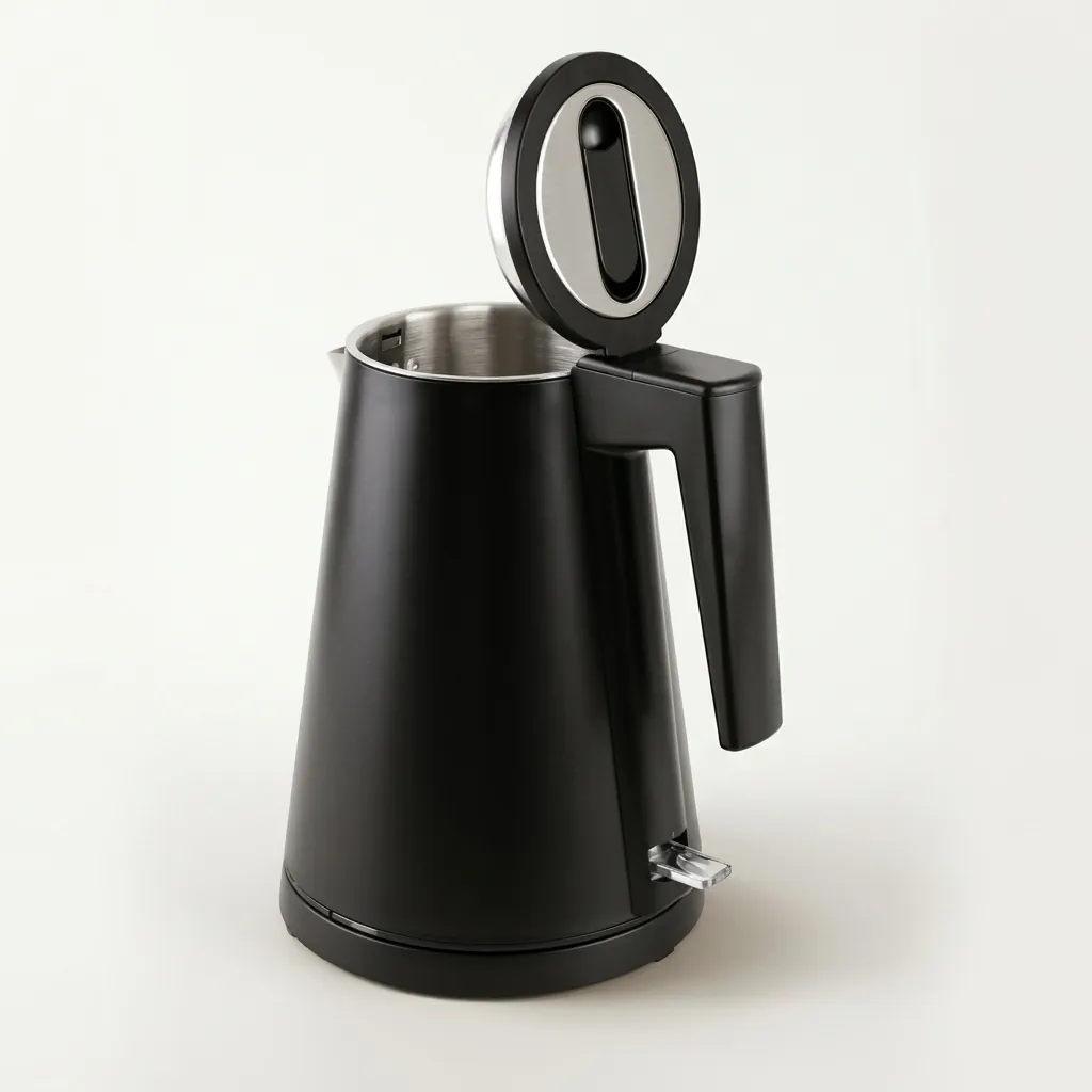 Stainless Steel Magnolia Kettle 0.8L with PP Shell [1073] — KTL-1073 (image 7)