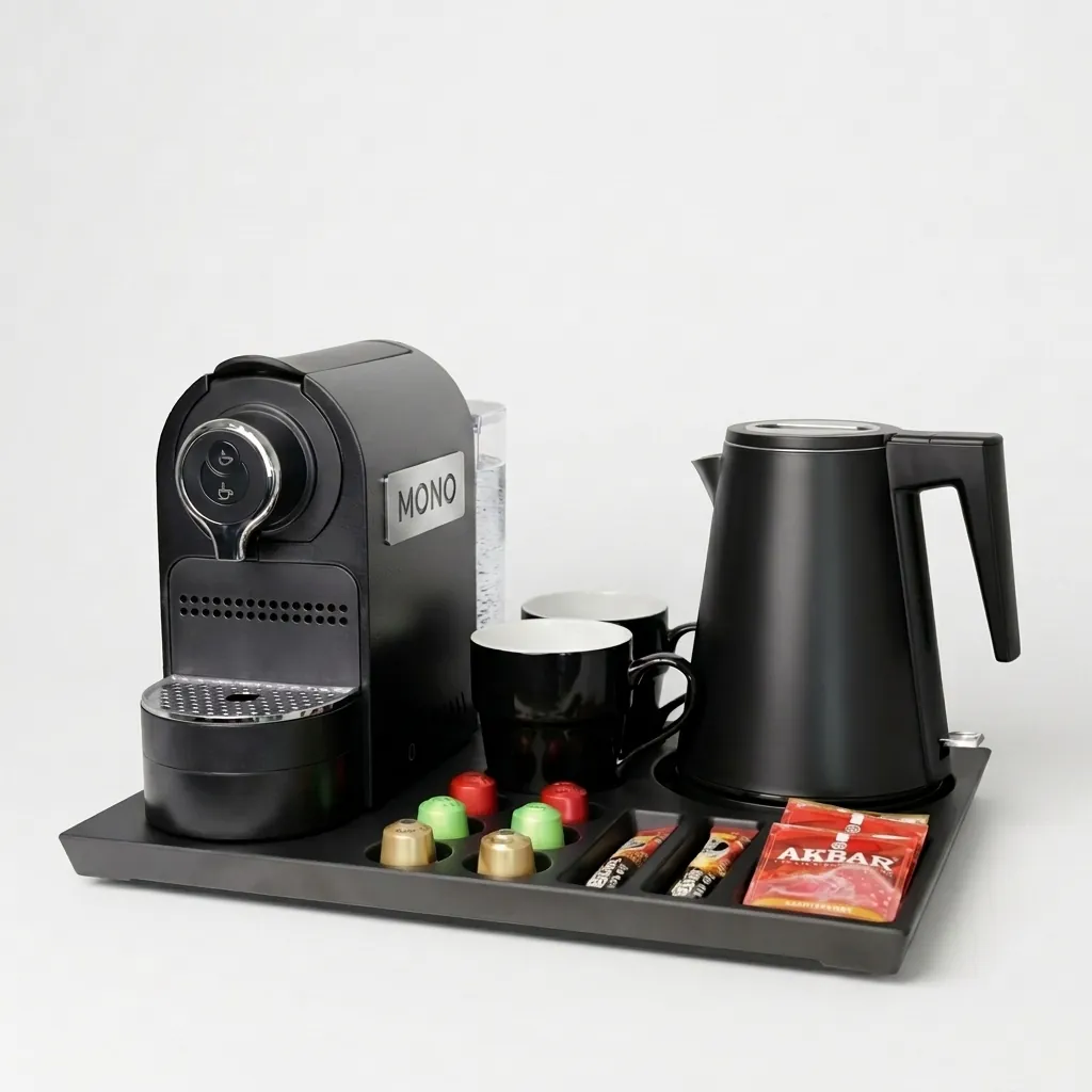 Stainless Steel Magnolia Kettle 0.8L with PP Shell [1073] — KTL-1073 (image 3)