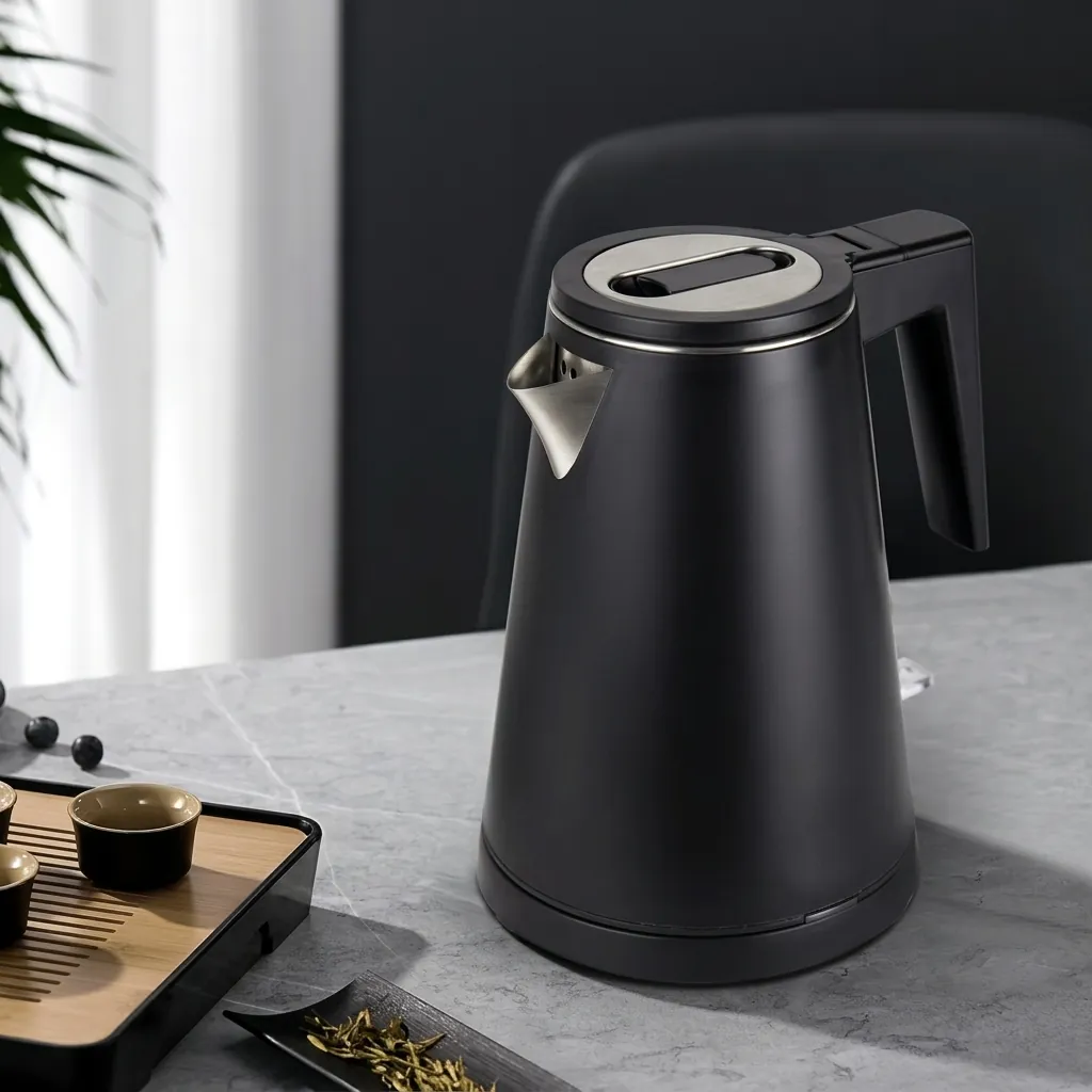 Stainless Steel Magnolia Kettle 0.8L with PP Shell [1073] — KTL-1073 (image 10)