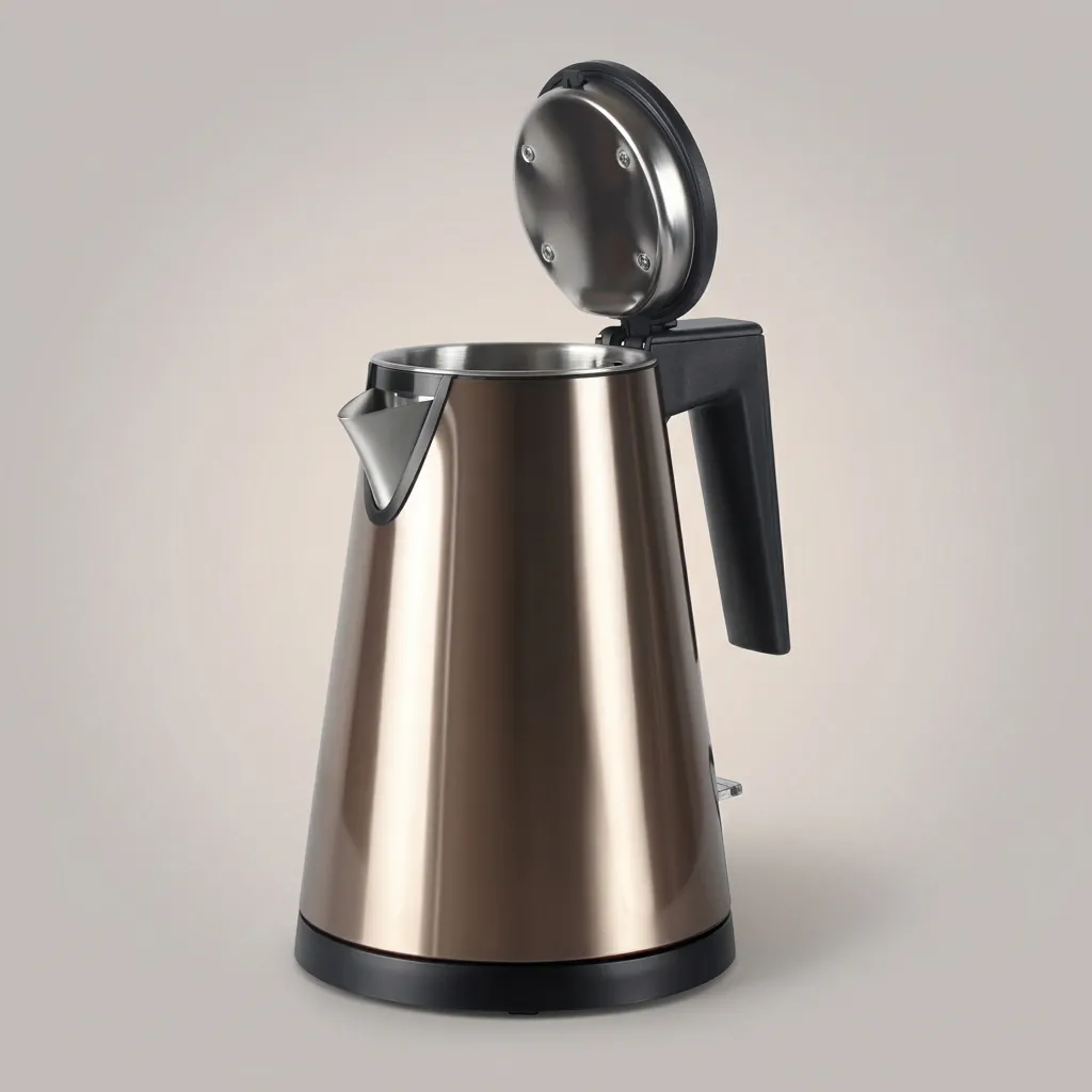 Stainless Steel Quince Kettle Golden 0.8L — KTL-1074 (image 3)