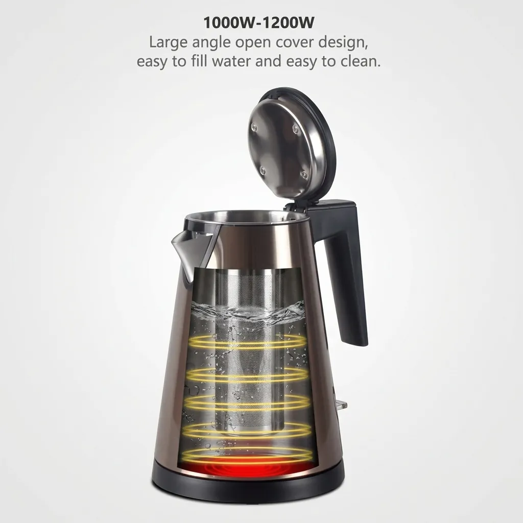 Stainless Steel Quince Kettle Golden 0.8L — KTL-1074 (image 6)