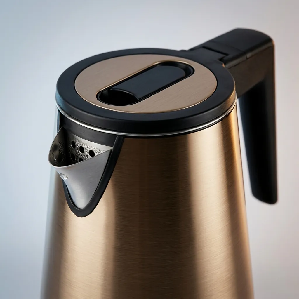 Stainless Steel Quince Kettle Golden 0.8L — KTL-1074 (image 7)