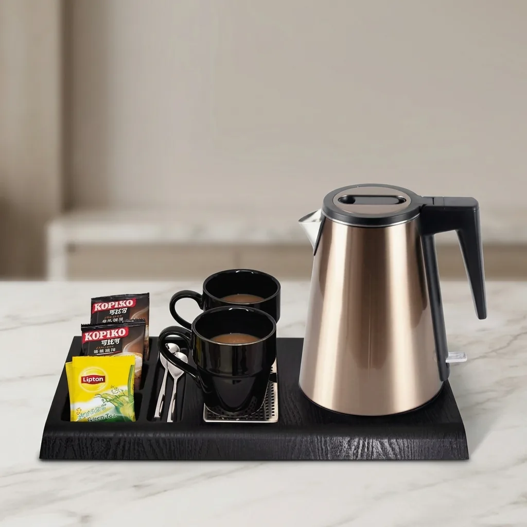 Stainless Steel Quince Kettle Golden 0.8L — KTL-1074 (image 2)