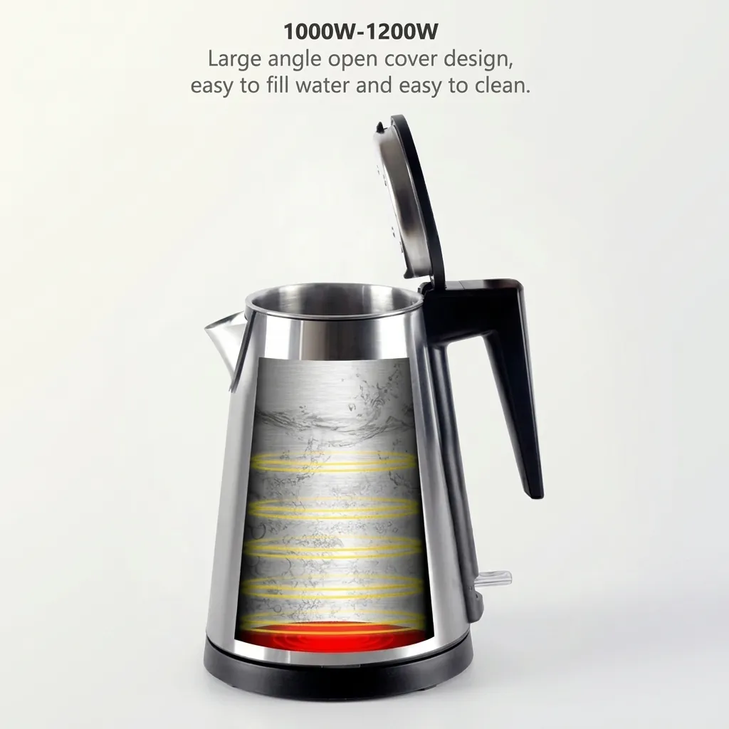 Quince Kettle 0.8ltr Stainless Steel — KTL-1075 (image 2)