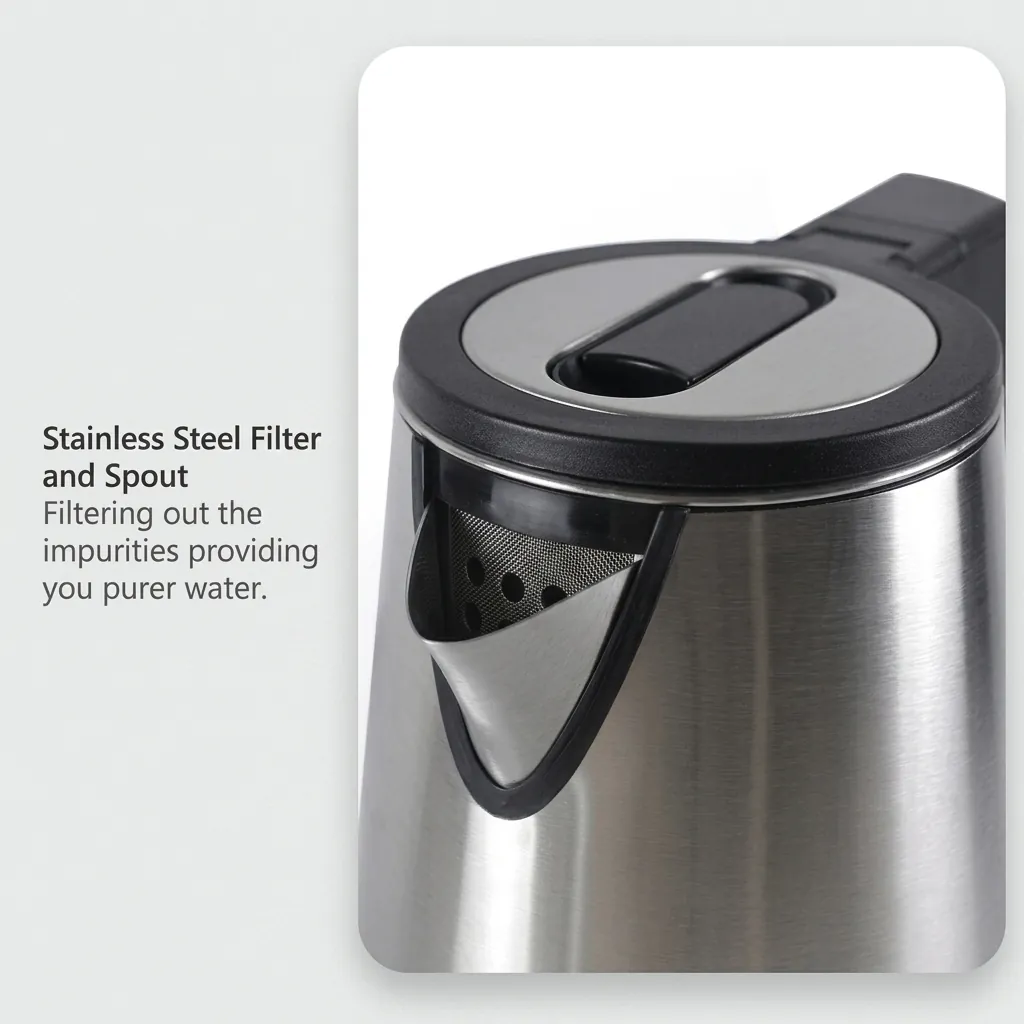 Quince Kettle 0.8ltr Stainless Steel — KTL-1075 (image 4)