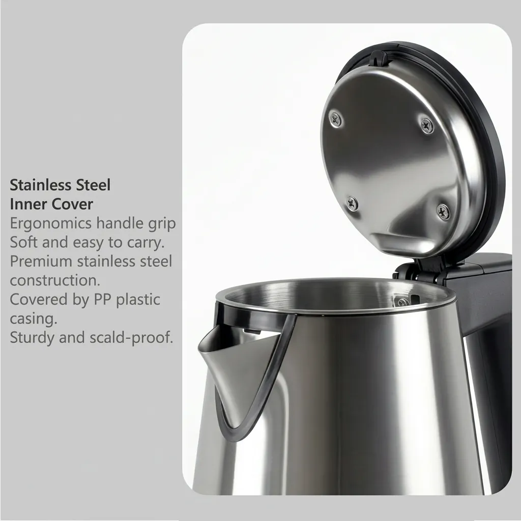 Quince Kettle 0.8ltr Stainless Steel — KTL-1075 (image 5)