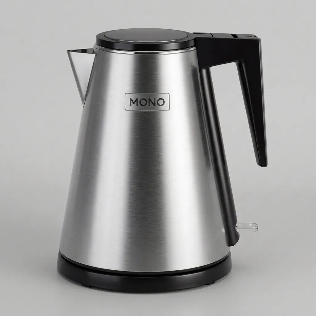 Stainless Steel Ginkgo Kettle 1.2L with Auto Shut-Off [1078] — KTL-1078 (image 1)