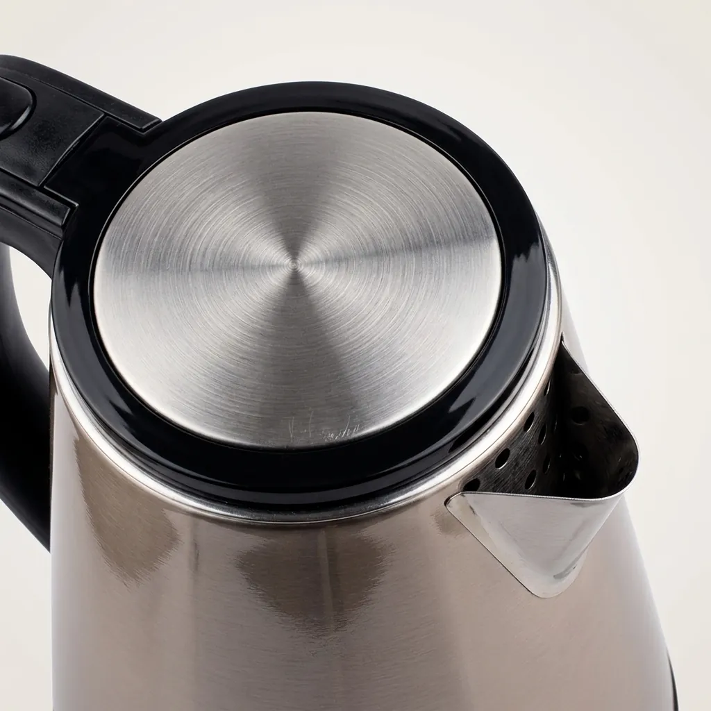 Stainless Steel Ginkgo Kettle Golden 1.2L with Auto Shut-Off — KTL-1079 (image 6)