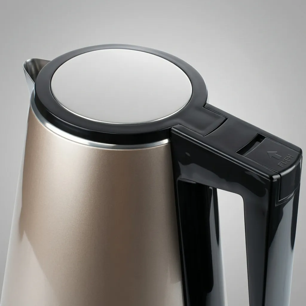 Stainless Steel Ginkgo Kettle Golden 1.2L with Auto Shut-Off — KTL-1079 (image 7)