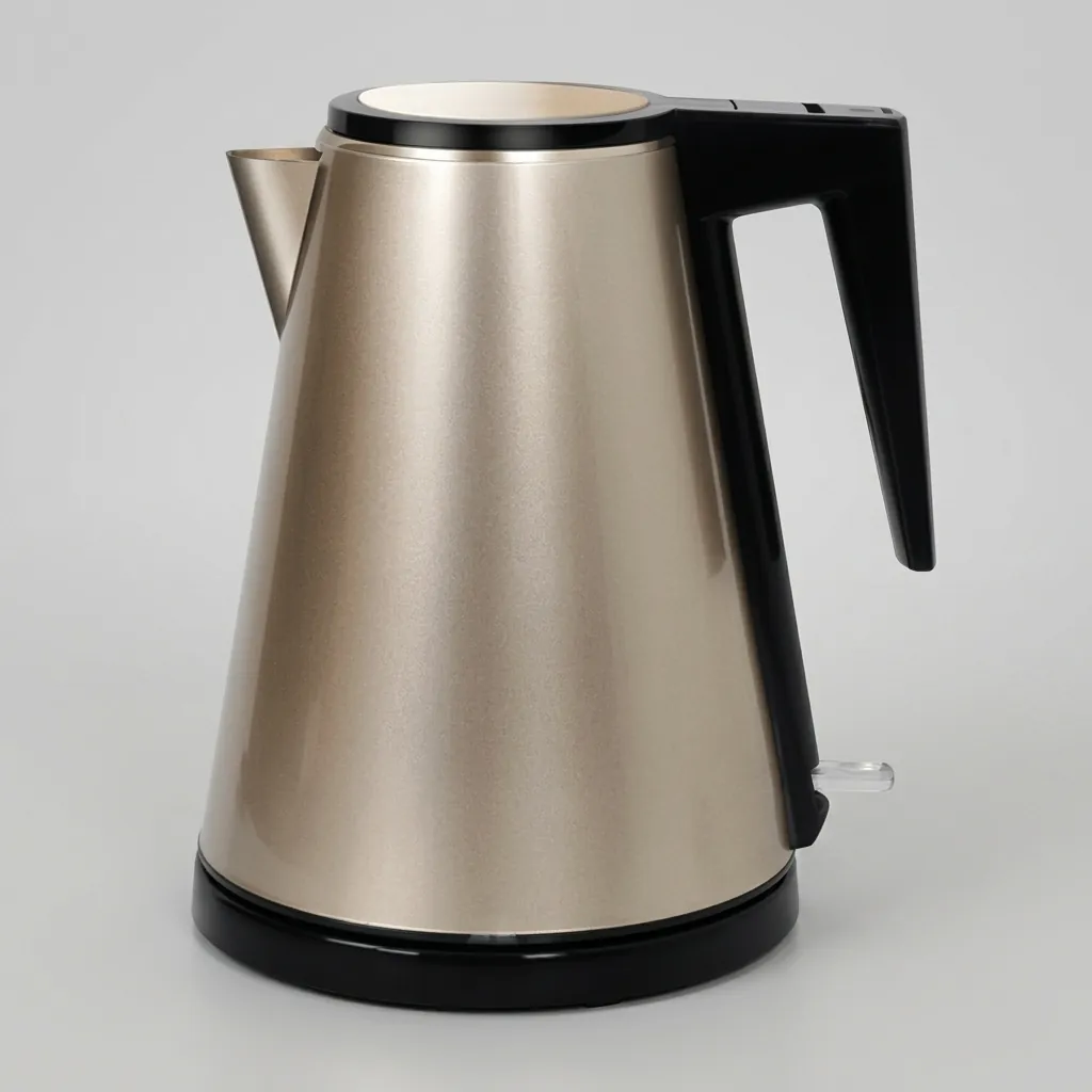 Stainless Steel Ginkgo Kettle Golden 1.2L with Auto Shut-Off — KTL-1079 (image 11)