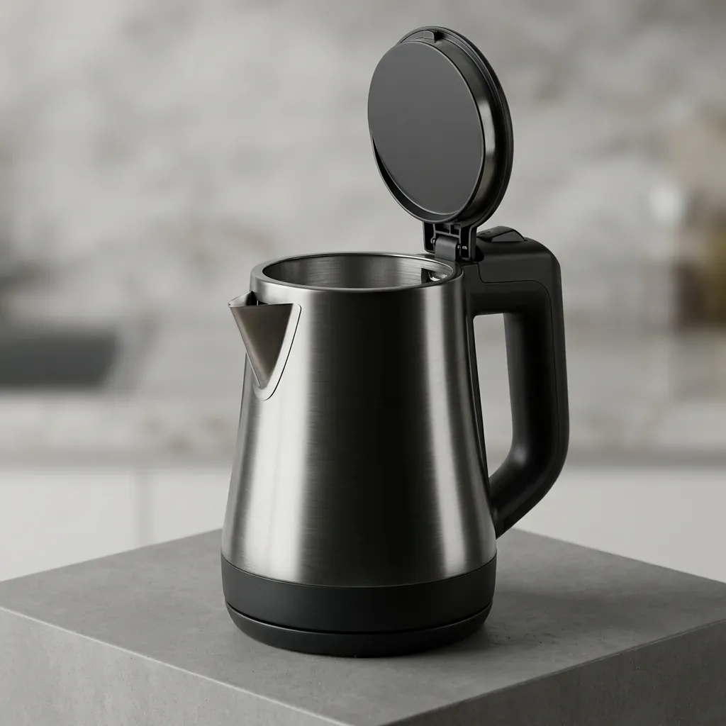 Stainless Steel Vega Kettle 0.8L with Anti-Scald — KTL-1082 (image 4)