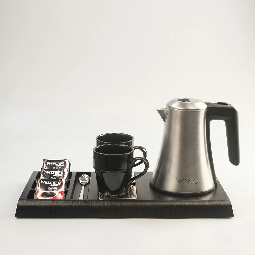 Stainless Steel Vega Kettle 0.8L with Anti-Scald — KTL-1082 (image 2)
