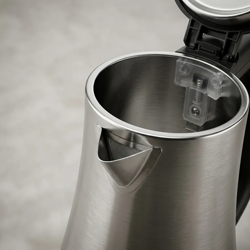 Stainless Steel Vega Kettle 0.8L with Anti-Scald — KTL-1082 (image 7)