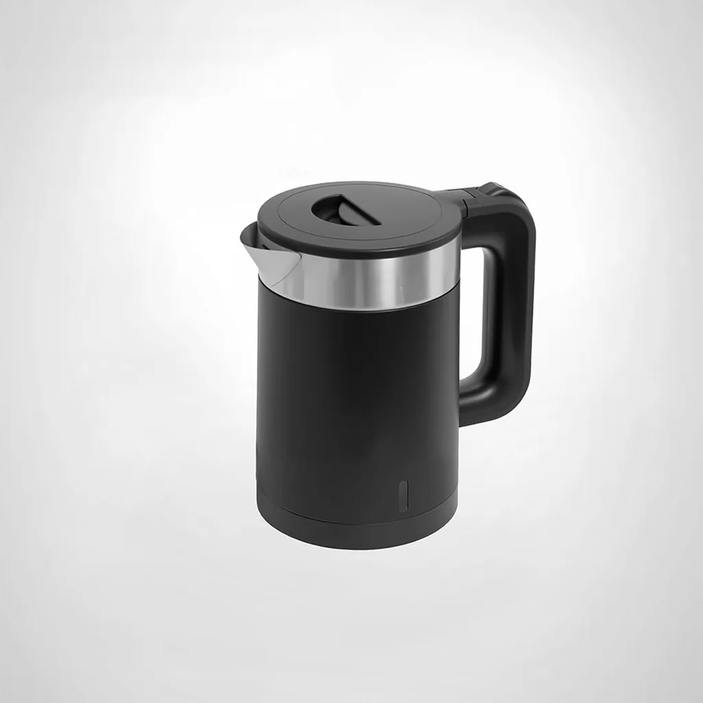 Stainless Steel Cool-Touch Kettle 0.6L in Black — KTL-1085