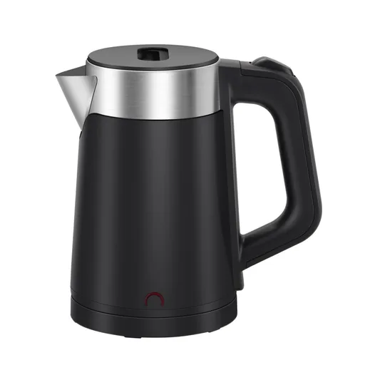 Double-Layer Anti-Scald Kettle 0.6L in Black — KTL-1088