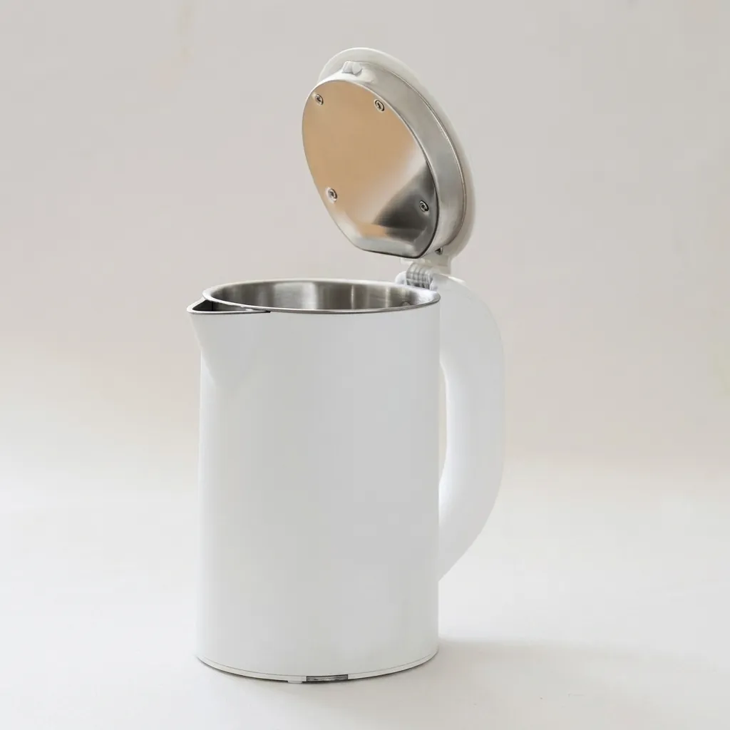 Wood Grain Drawer Set with Stainless Steel Anti-Scald 0.8L Kettle [1029] — KTS-1029 (image 6)