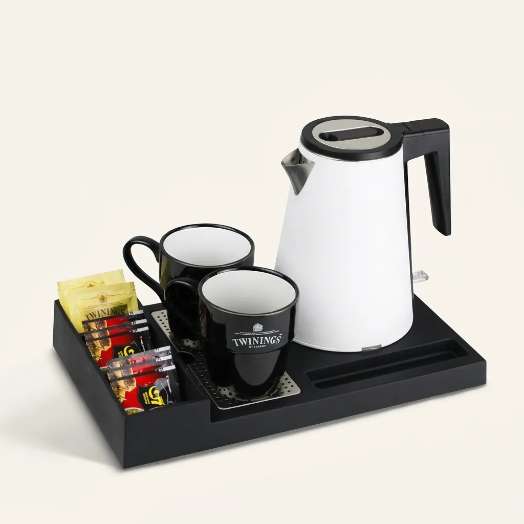 ABS Tray Set with Strix Seamless Stainless Steel 0.8L Kettle [1036] — KTS-1036 (image 4)